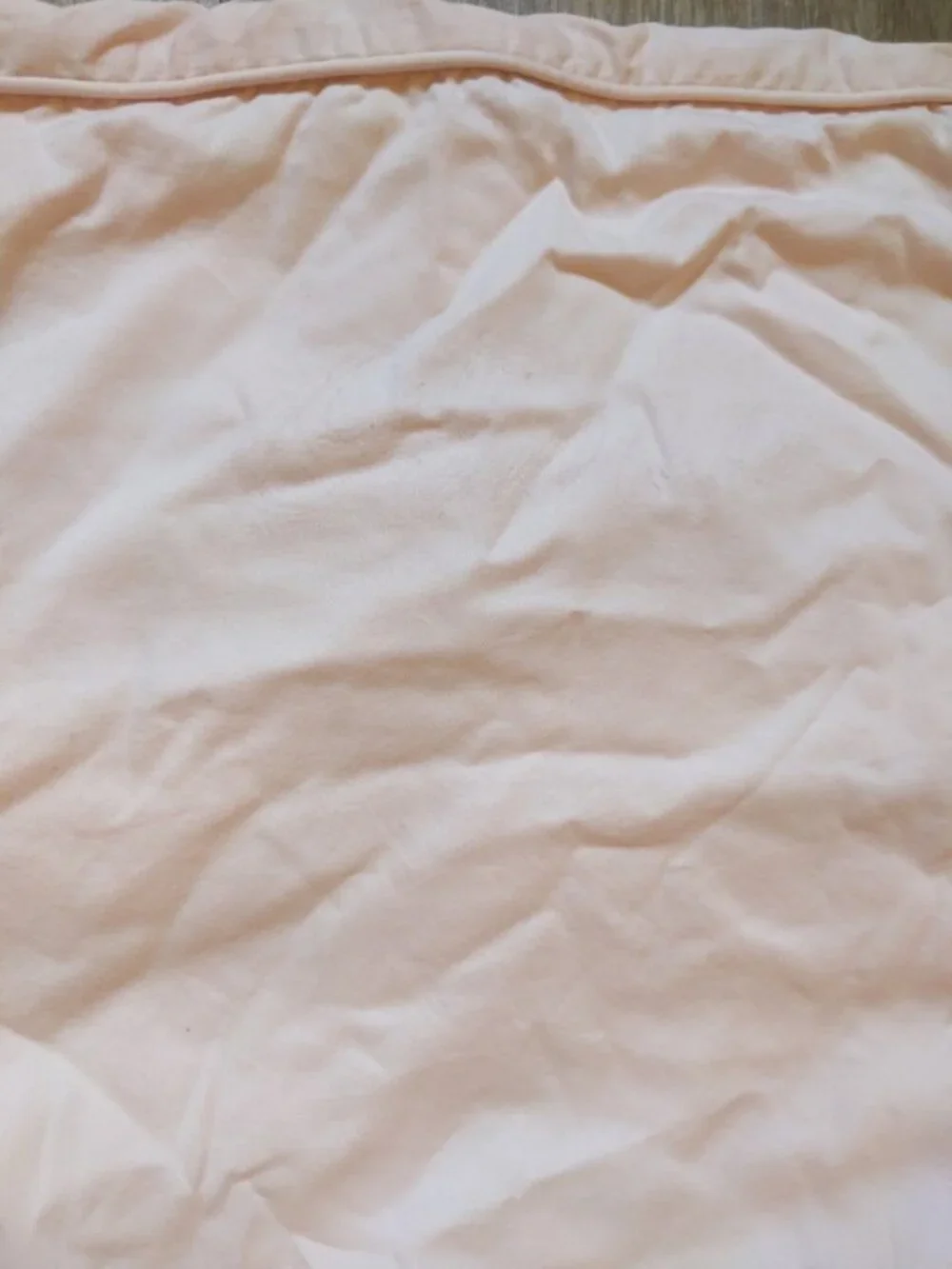pottery barn kids oversize anywhere chair cover Dusty blush pink ruffle mono rem